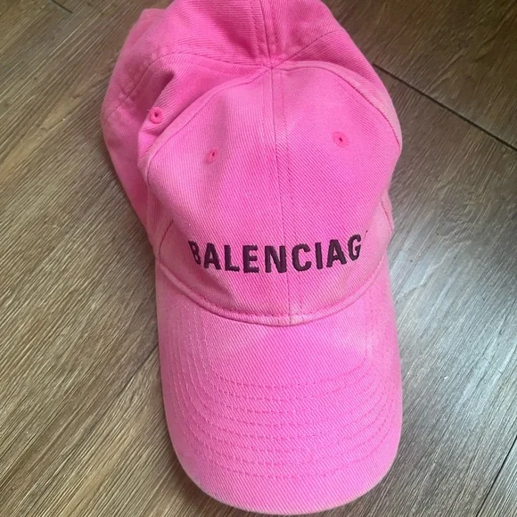 Balenciaga pink logo cap - Picture 2 of 6
